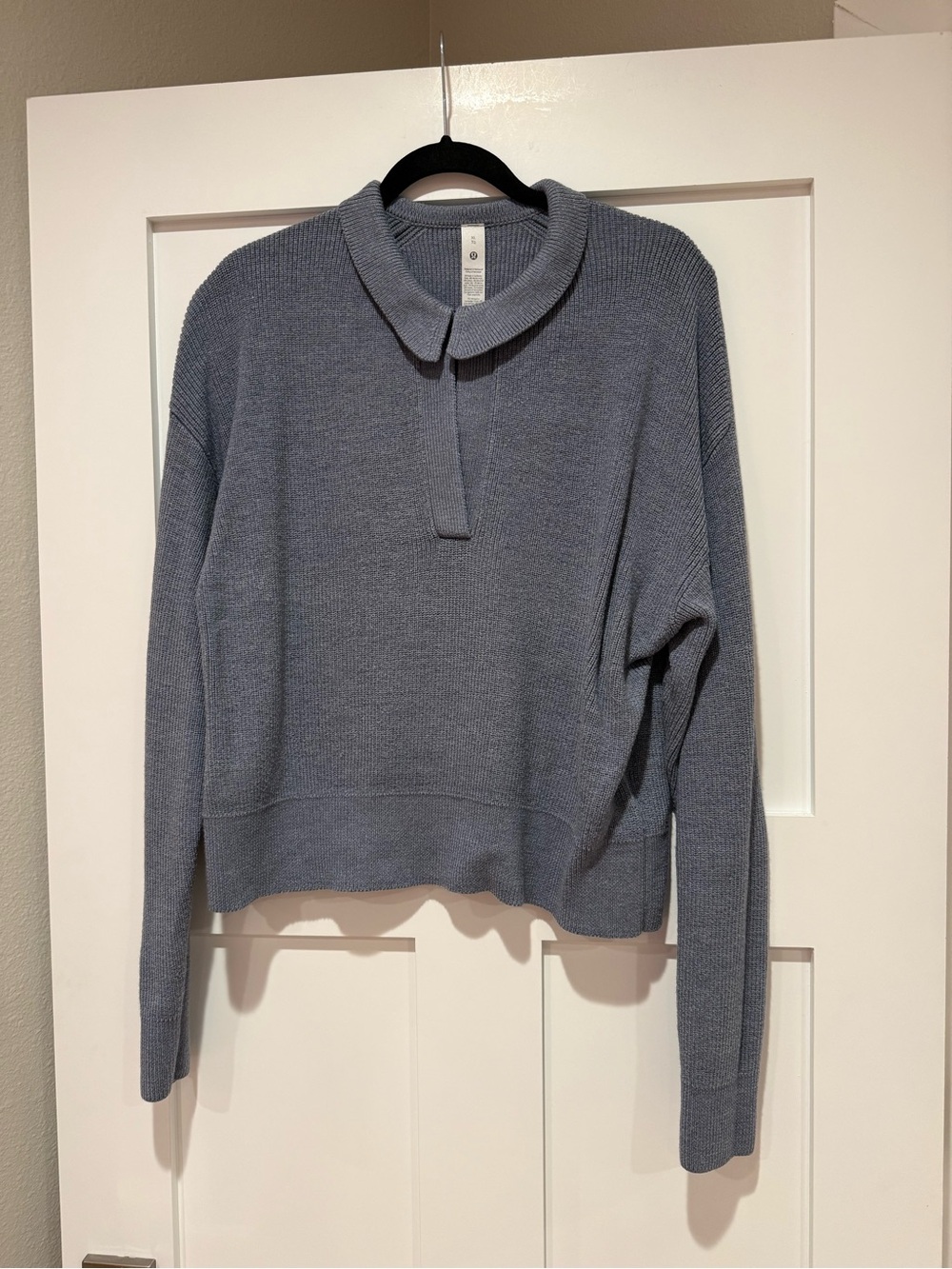 Lululemon Collared Merino Wool-Blend Sweater